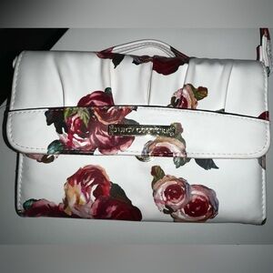 Juicy Couture Floral White Clutch
